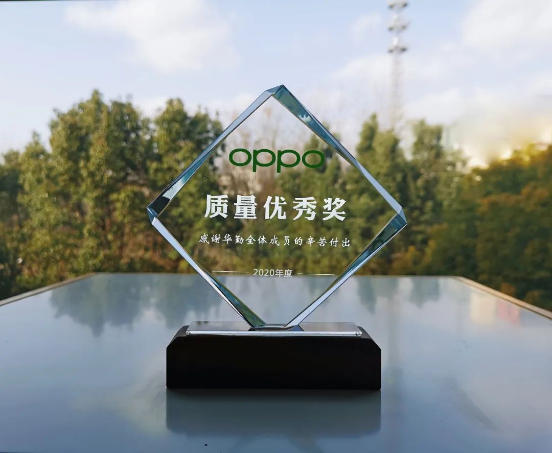 荣誉 | 再添一奖，博鱼电竞体育（中国）科技有限公司官网赢得 OPPO 2020 年度质量“大满贯”
